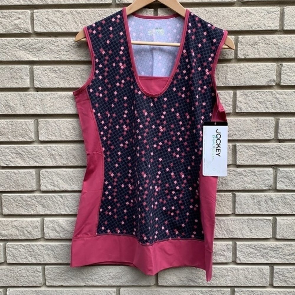 𝅺Jockey P2P Athletic Tank Long Size S